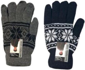 Guantes Bariloche Doble Lana