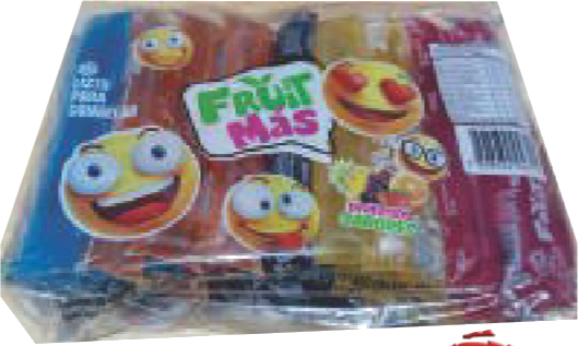 Juguitos Frutimas para congelar x40u