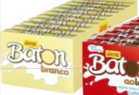 Batón Choco/Extramilk/ Choco blanco x30u