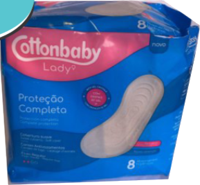 Toalla Cottonbaby sin alas x8u