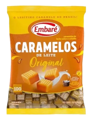 Caramelo de Leche Embaré x100u