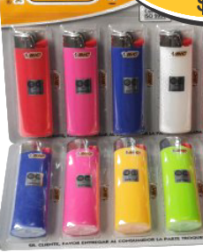 Encendedor MINI BIC x12 unid
