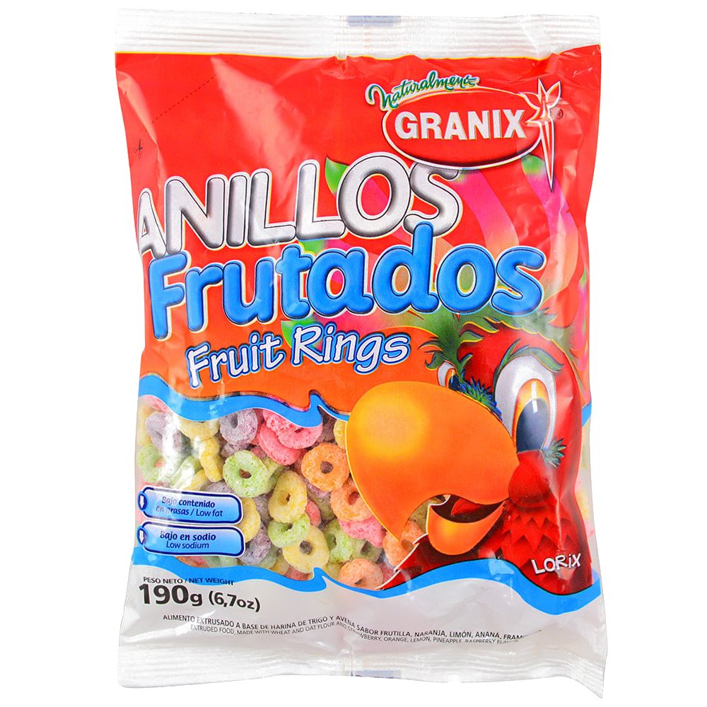 Cereal Alca Foods Aritos Fruta 1kg