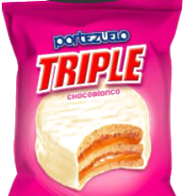 Portezuelo Triple BLANCO x12u