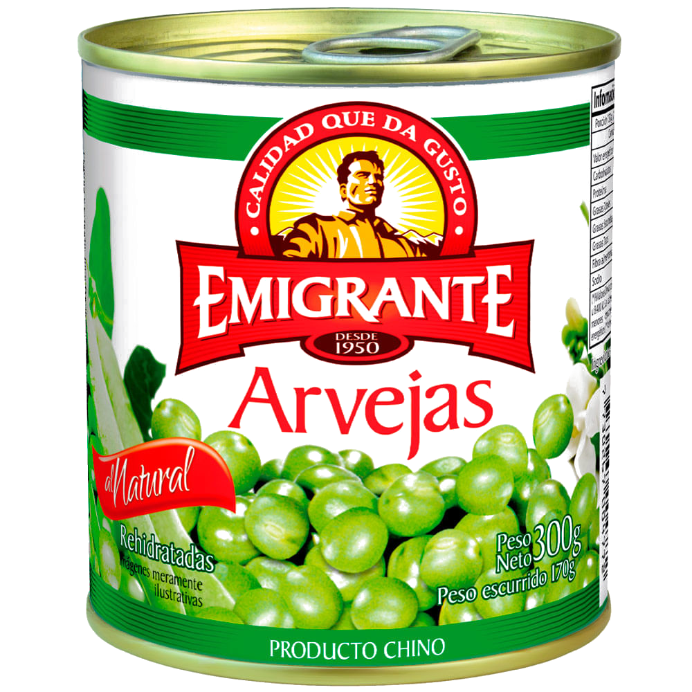 Arvejas 200g