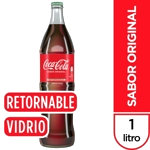 Coca Cola 1L vidrio Cajón x12