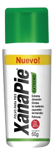 Talco Xanapie Verde Extreme 60g.