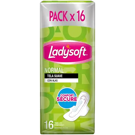 Lady Soft Pack x16u NORMAL verde
