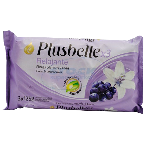 Jabón PLUSBELLE Pack x3