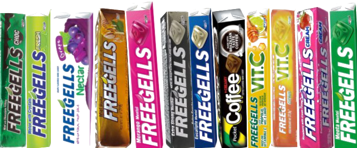 Pastillas Freegells x12u varios sabores