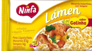 Fideos instantaneos Ninfa 70g Gallina