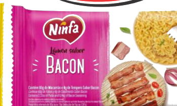 Fideos instantaneos Ninfa 70g Bacon