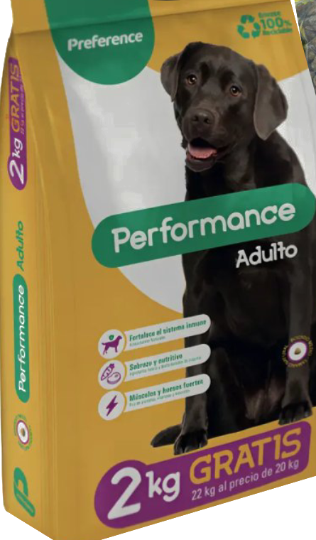 Racion de Perro Performance 22kg