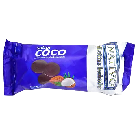 Galletas bañadas Nativo