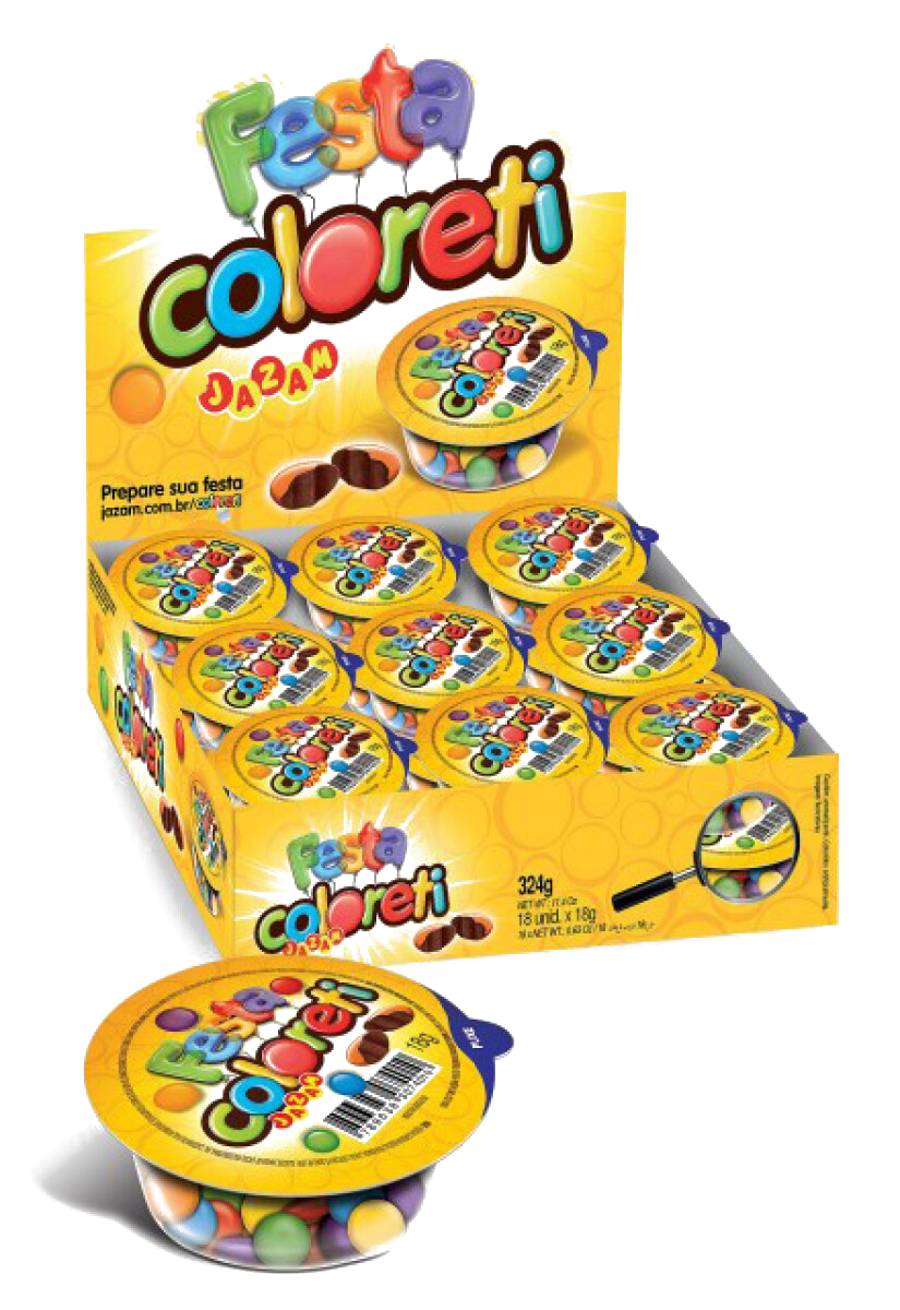 Rocklets Coloreti Mini Festa 18 potes Púb.