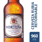 Cerveza Norteña 1 L x12u