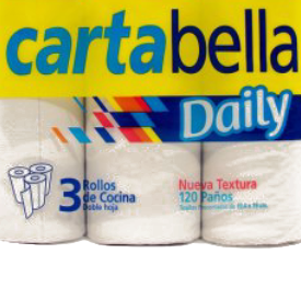 Toalla Cocina Cartabella x3u.