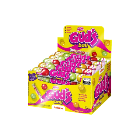 Chicles Bolita Guds Ball x18u púb.