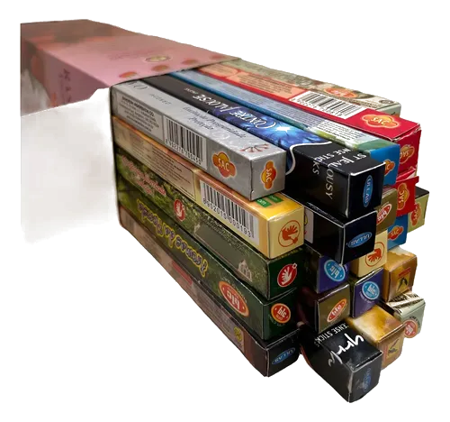 Sahumerios caja x25u surtidos c/u
