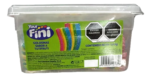 Tarro FINI x125u BANANITAS-FRUTILLA-DIENTES