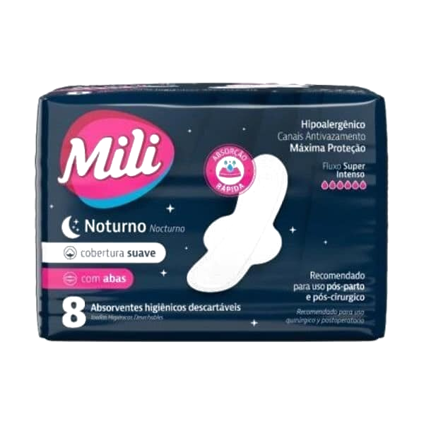 Toalla femenina MILI NOCTURNA x8u