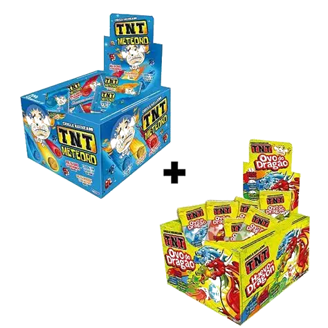 Chicle TNT x40u DRAGÓN METEORO
