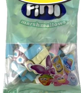 FINI Torcido Marshmallow 500g
