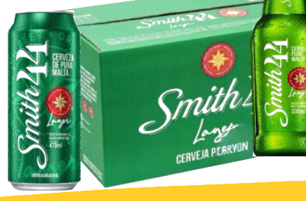Cerveza SMIT 44 LATA x6u CAJA x24u 330ml