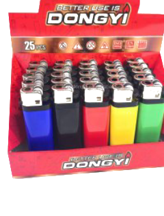 Encendedor Dongyi Transparente x50u