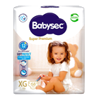 Pañales Babysec premium