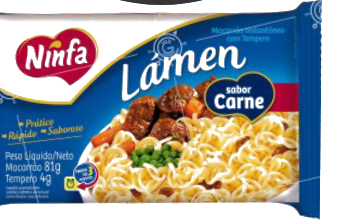 Fideo instantáneos Ninfa 70g Carne