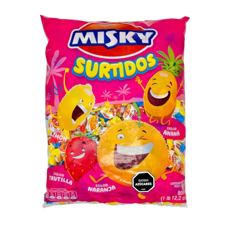 Masticable Caramelo Masticable Misky MISKY surtidos Colorido SWEET surtidos x244u x244u. x150u Púb (púb )