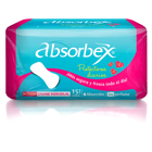 Protector diario ABSORBEX x20u