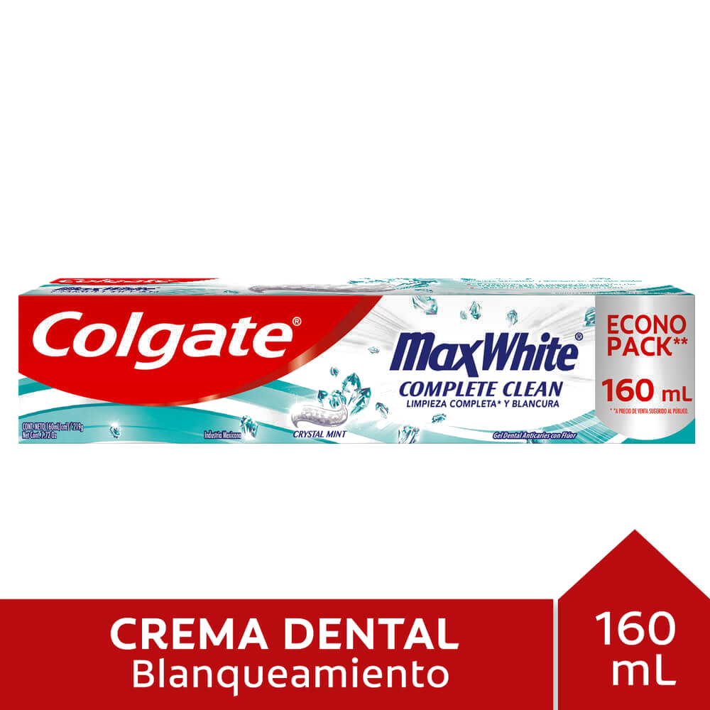 Colgate MAX White 160ml/220g