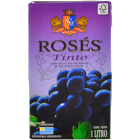 Vino Roses Tinto/Rosado/Tannat Merlot 1L