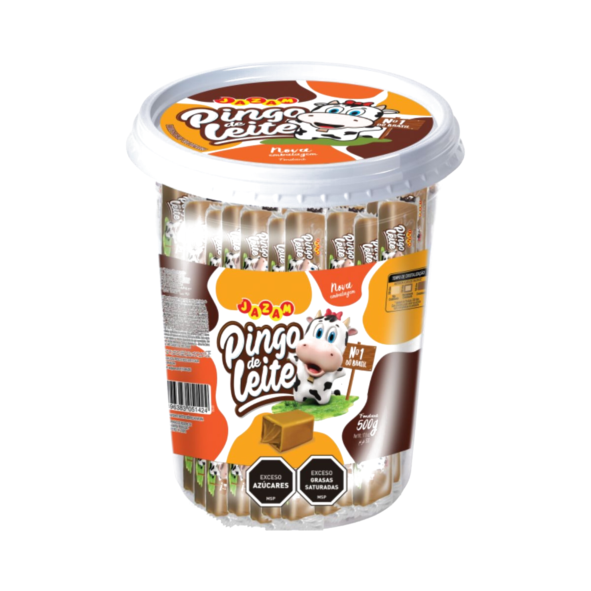 Pingo de leche relleno x50u púb.