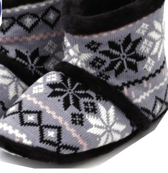 Pantuflas adultos tipo botas