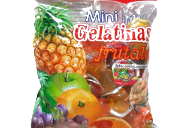 Gelatinas Mini Frutales Bolsa x 50u pub