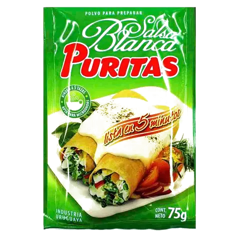 Salsa Blanca Puritas 75g c/u