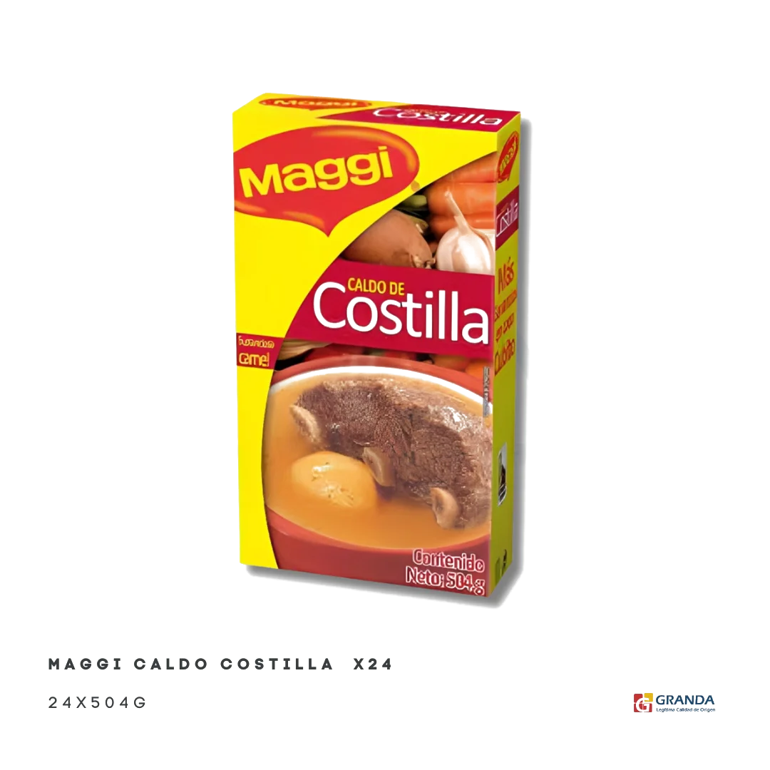 Caldo Maggi Costilla x24u