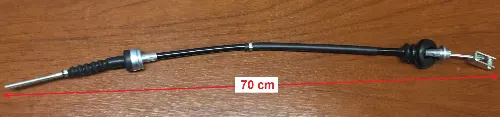 CABLE EMBRAGUE FORD FESTIVA-KIA PRIDE (C)