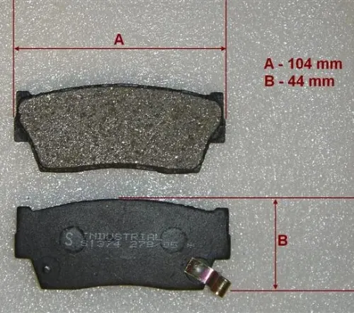 PASTILLAS DEL SUZUKI SIDEKICK-VITARA BREMSI
