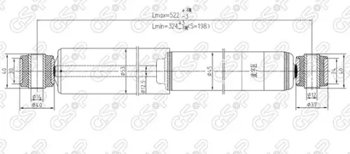 AMORTIGUADOR TRA MB SPRINTER 96-04 BREME