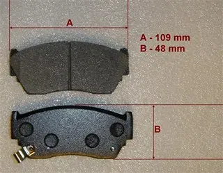 PASTILLAS DEL NISSAN SENTRA B13 BREMSI