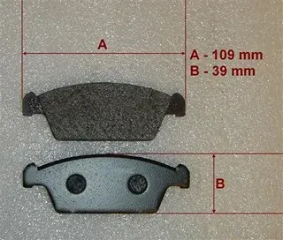 PASTILLAS DEL DAEWOO TICO BREMSI