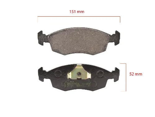 PASTILLAS DEL FIAT STRADA-KIA BREMSI