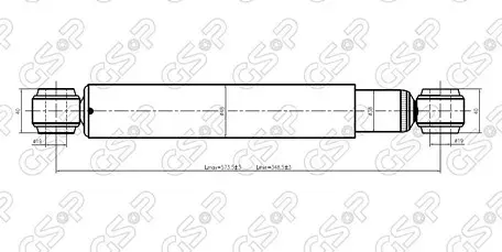AMORTIGUADOR TRA TOYOTA HILUX VIGO (2-4WD) BREME