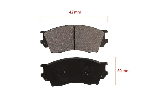 PASTILLAS DEL MAZDA B2500 (4WD) (JAP) BREMSI