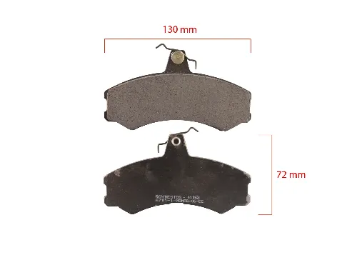 PASTILLAS DEL FIAT DUCATO 90 (130mm) BREMSI