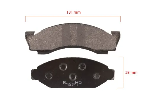 PASTILLAS DEL GM C10-D20 85/92 FORD F1000 81 BREMS